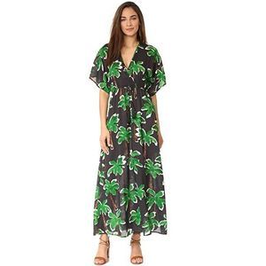 Cooper And Ella Green Jesse Kaftan Dress